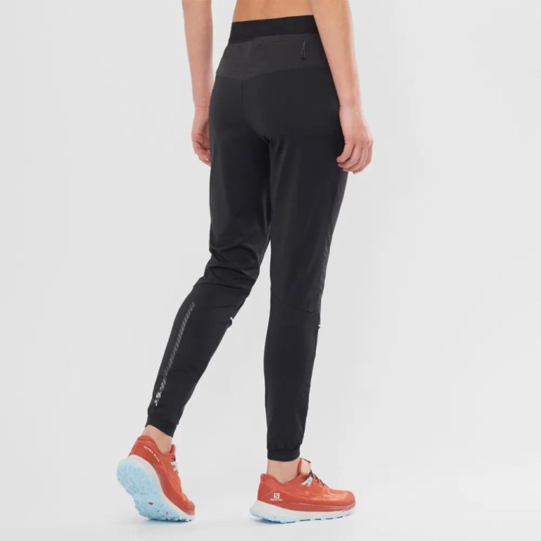 Black Salomon Light Shell Women's Sport Pants | IE MT4062